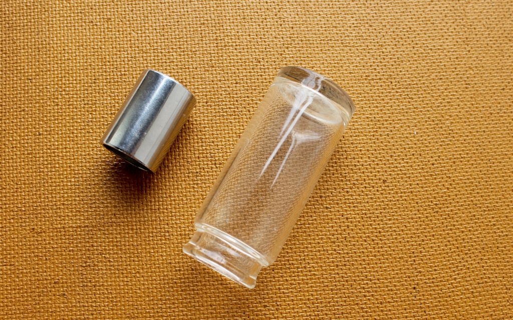 Bottlenecks for playing Delta slide fingerstyle blues guitar